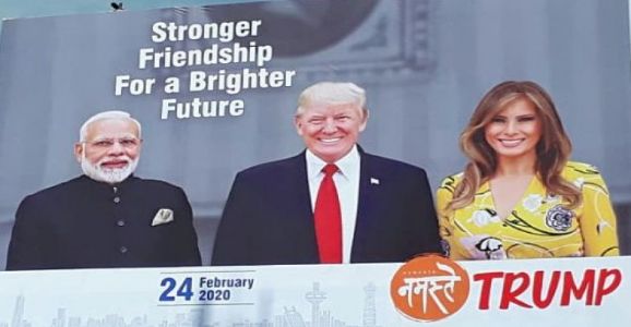 ‘Namaste Trump’: A Grand Welcome Awaits US President’s Arrival